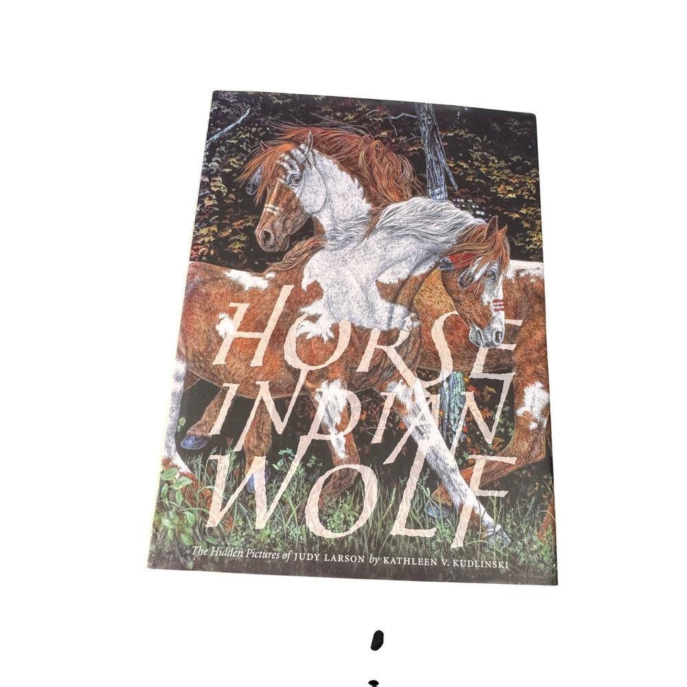 Horse Indian Wolf Hidden Pictures Judy Larson Kathleen‎ Kudlinski Hardcover 2010